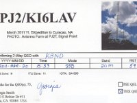 PJ2 KI6LAV 2011