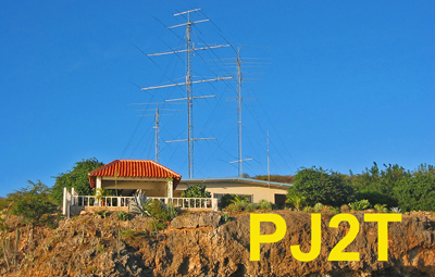 PJ2T QSL Card